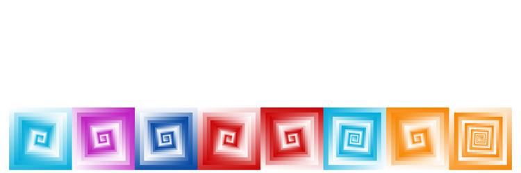 geometric square design shape with random shaded vector image