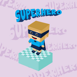 hero character option game assets element vector image
