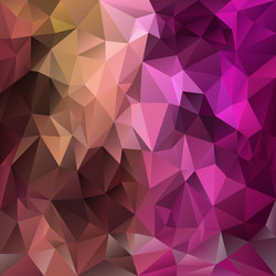 pink purple brown polygonal triangular pattern vector