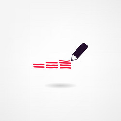 Graph Icon - Data Visualization vector image