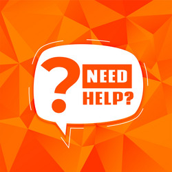 web question mark sign background in low poly vector image