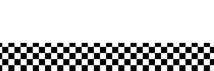 wide format checkered pattern background vector image