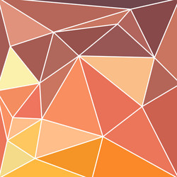 Abstract vitrage with triangular multi colors grid vector