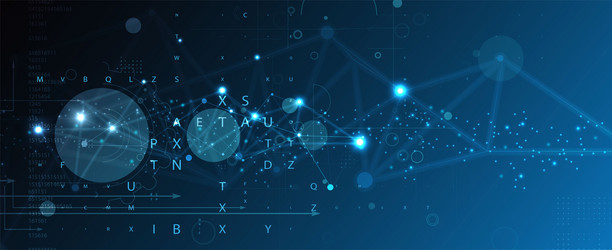quantum processing deep learning artificial vector image