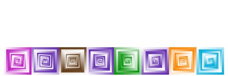 geometric square design shape with random shaded vector image