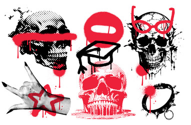 Black Graffiti Tag Underground Rap Vector Stock Vector (Royalty Free)  389405551