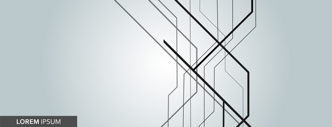 abstract background with black overlapping vector image