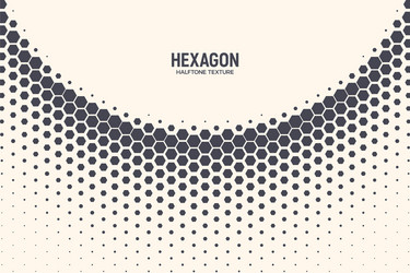 Hexagon abstract technology background Royalty Free Vector