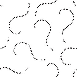 question marks seamless pattern or interrogation vector image