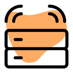 server a device used to manage networks vector image