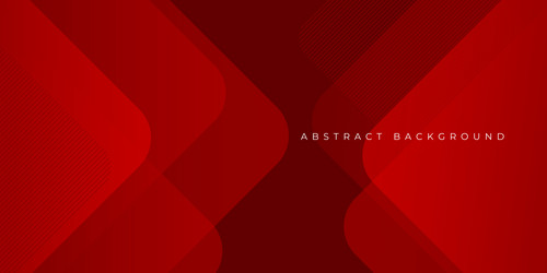 abstract red cubical background dynamic shapes vector image