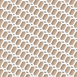 simple hex pattern with realistic shadow for your vector image