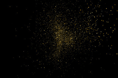 Gold glitter texture vector