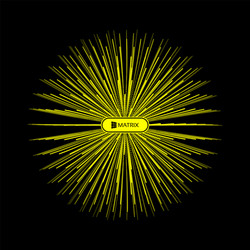 Dynamic Particle Sphere Array vector image