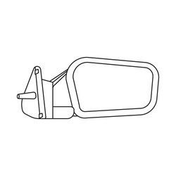 isolated object of auto and part symbol set vector image