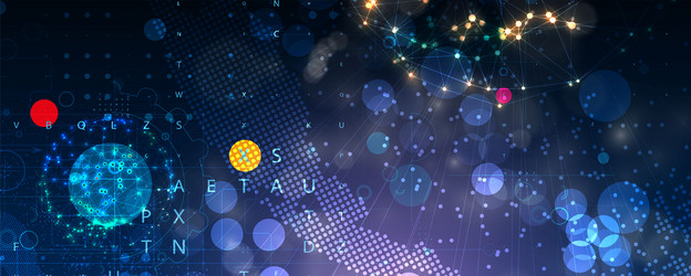 quantum processing deep learning artificial vector image