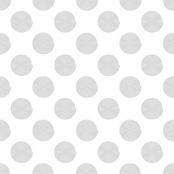 repeatable pattern with spiral swirl twirl shape vector image