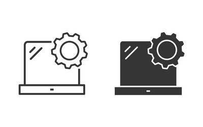 Data security icon for graphic and web vector