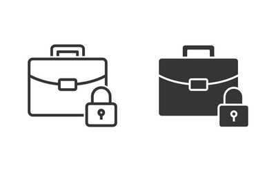 data security icon for graphic and web vector