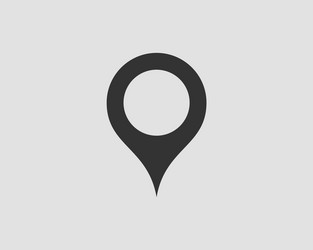 map icons marker pointer pin location icon gps vector image
