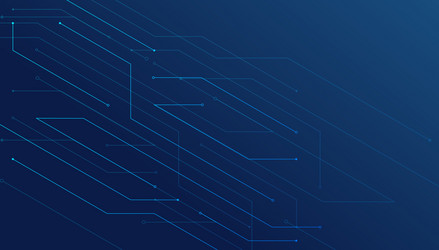 technology connection digital data background vector image