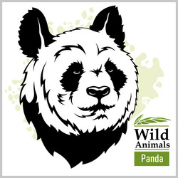 cute panda mascot vector design 3809389 Vector Art at Vecteezy