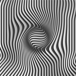 chromium abstract silver stripe pattern background vector image