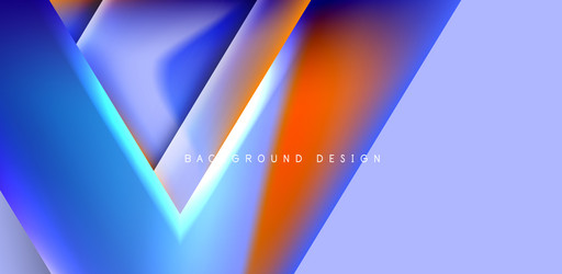 abstract background with overlapping triangles vector image