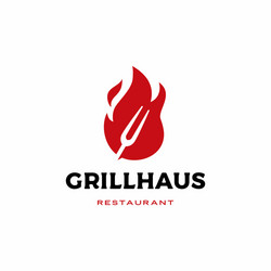 Fire Flame Grill Logo Vector Images (over 4,600)