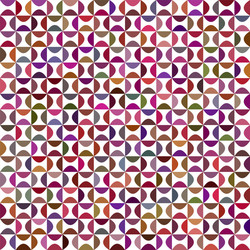 Colorful curved shape pattern background design vector