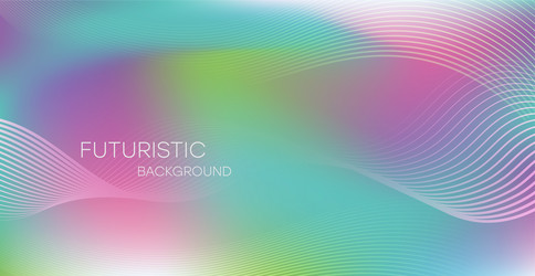 Gradient abstract background with dynamic wave vector