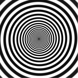 Hypnotizing Black and Gray Circles Gif Animation download page