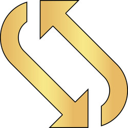 Rotation computer symbol Royalty Free Vector Image