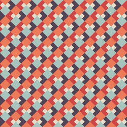 Retro Geometric Pattern vector image