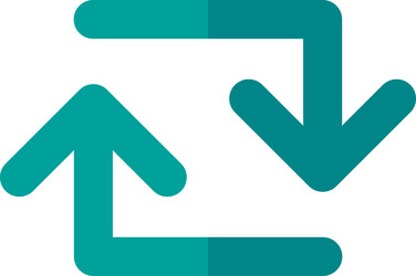 reloading internet website page button icon vector image