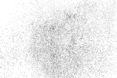 Abstract grainy texture isolated on white vector