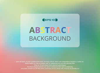 abstract of colorful gradient background vector image