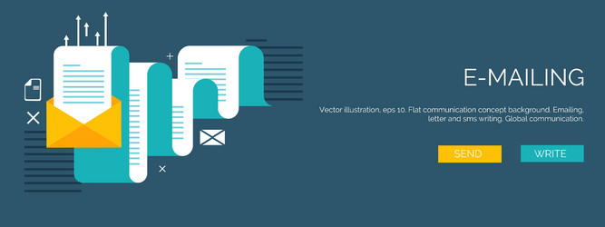 flat background coding vector image