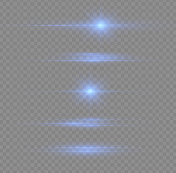 Blue glow light effect magic flash energy Vector Image