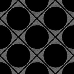 Design seamless monochrome ellipse pattern vector