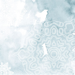 abstract background with snowflake vector image