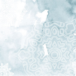 abstract background with snowflake vector