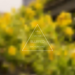 abstract flower field gradient mesh blurred vector image