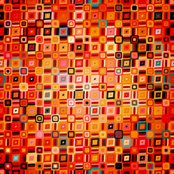 abstract geometric pattern in disco style vector image