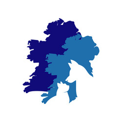 dog and cat logo design template for pet shop Vector Image