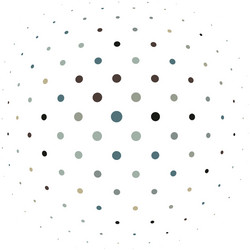 3d circular burst convex globe sphere orb distort vector image