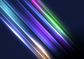 abstract background with glowing motion lines vector image