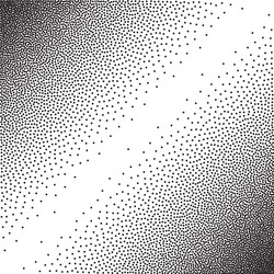 stochastic raster halftone gradient print vector image