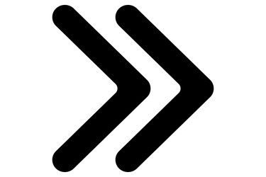 arrow symbol direction pointer cursor in black vector image