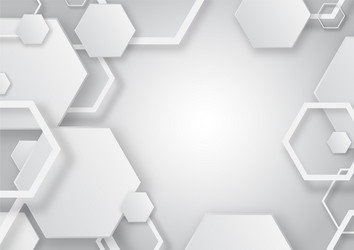 pattern hexagon background abstract vector image